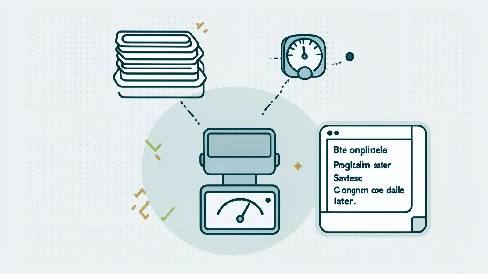 How DSPy compiles a program A signature and a module form the program. A metric and a set of examples feed the optimiser, which searches instructions and demonstrations and returns a compiled program. The compiled program can be saved as a JSON file and called in the application in place of the original module.